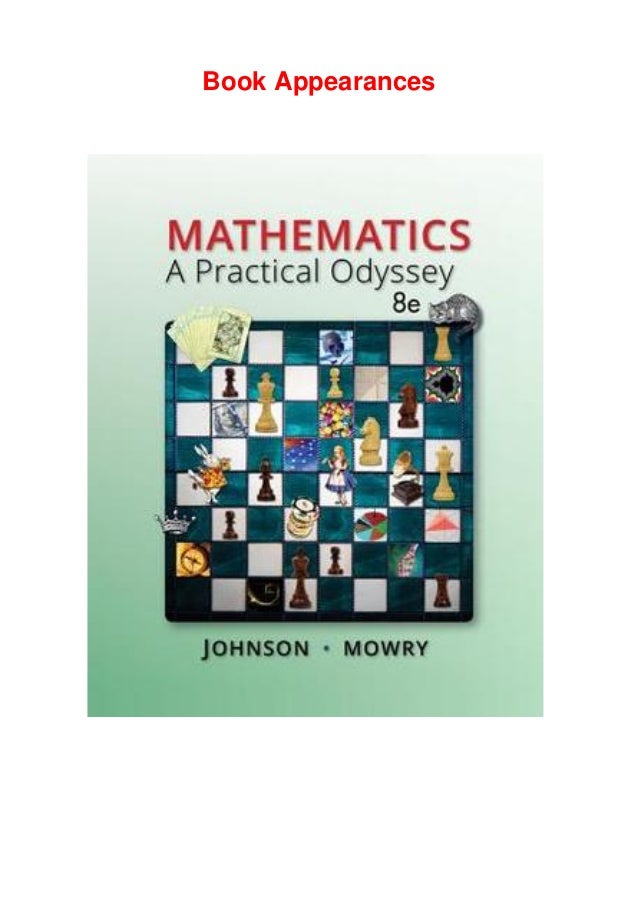 Read Mathematics A Practical Odyssey David B Johnson
