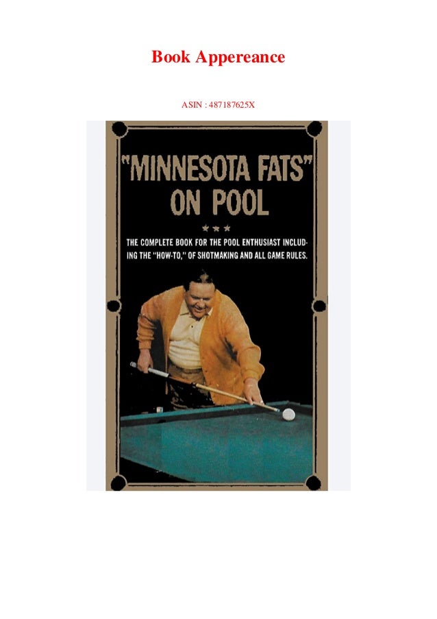 Read Minnesota Fats On Pool The Complete Guide For The Pool Enthusias
