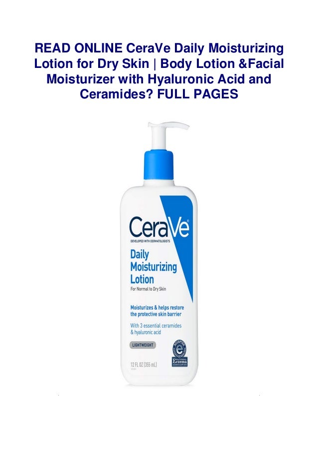 cerave moisturizer online