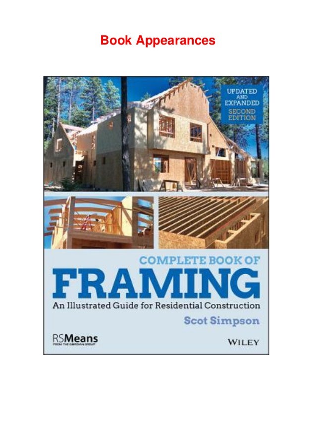 (Read Online) Complete Book of Framing An Illustrated Guide for