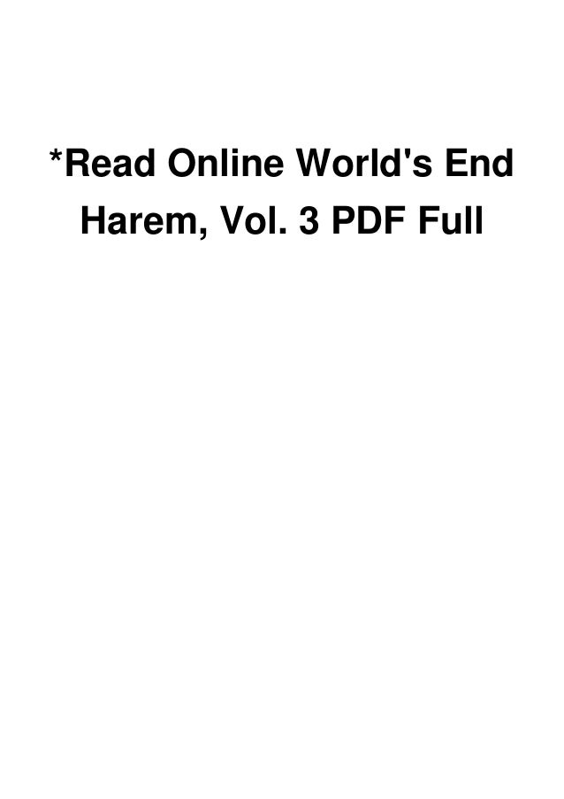 Read Online World S End Harem Vol 3 Pdf Full Read Online World S End Harem Vol 3 Pdf Full