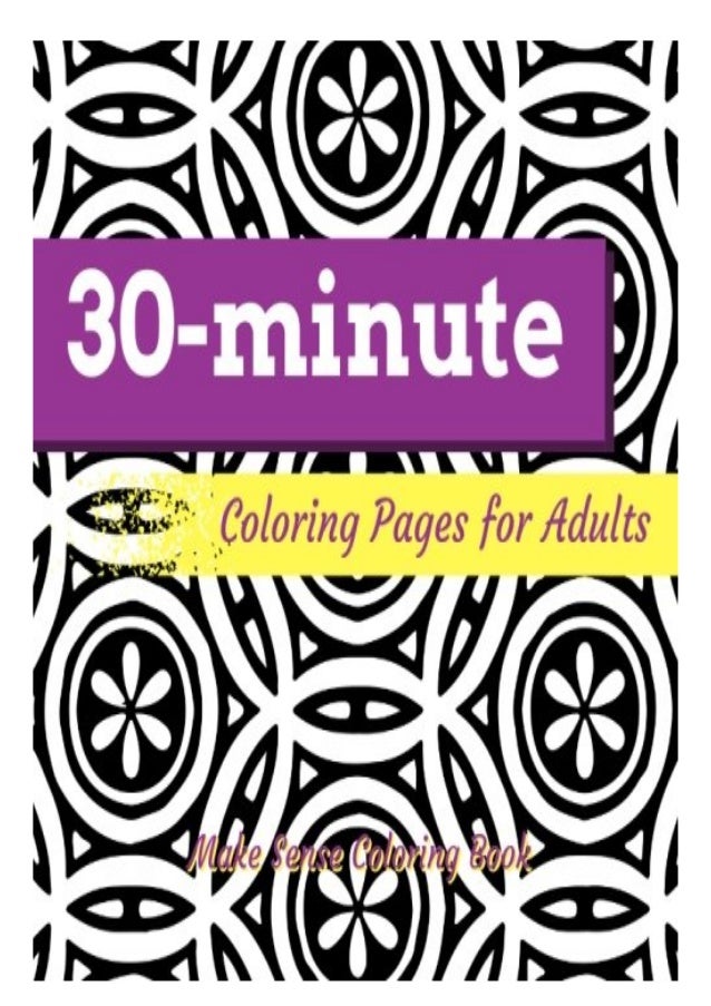 read pdf 30minute coloring pages for adults simple quick