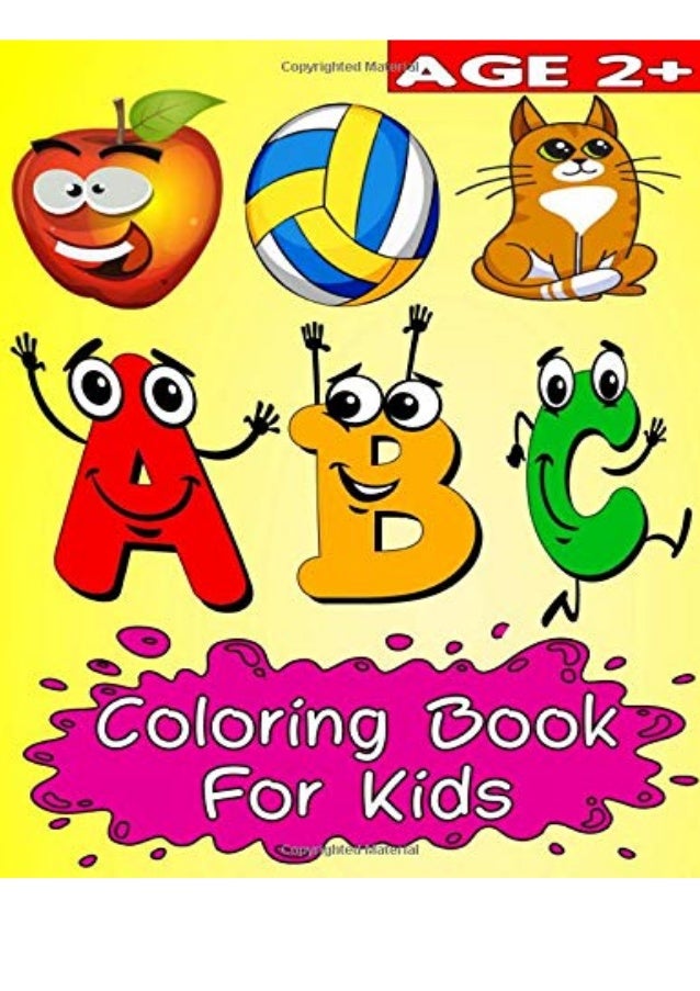 Download Read Pdf Abc Alphabet And Animals Coloring Book For Kids Toddlers P