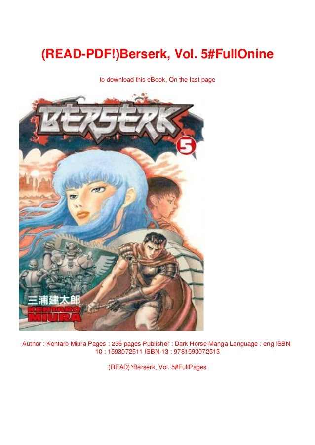 Read Pdf Berserk Vol 5 Fullonine