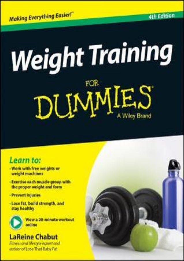 Read[PDF book] Weight Training for Dummies *Full Originaly