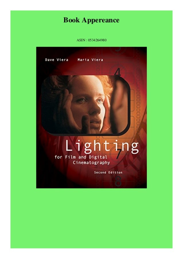 lighting for cinematography pdf
