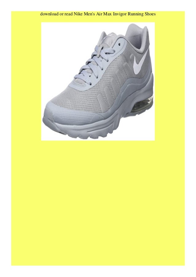 nike men's air max invigor running shoes