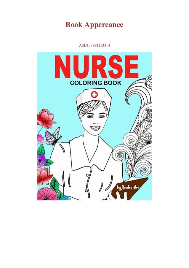 Download Read Pdf Nurse Coloring Book Snarky Funny Adult Coloring Gift For