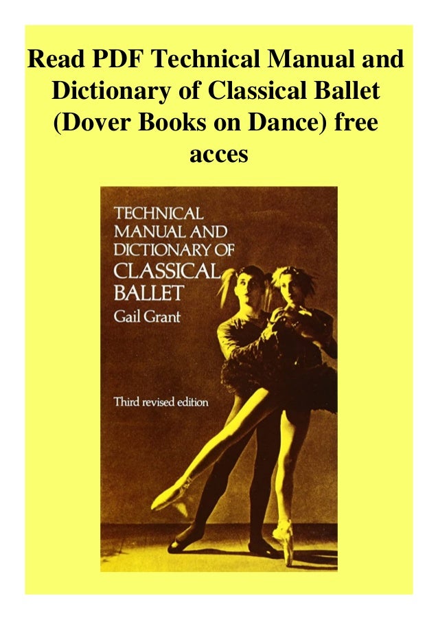 ballet dictionary with pictures pdf