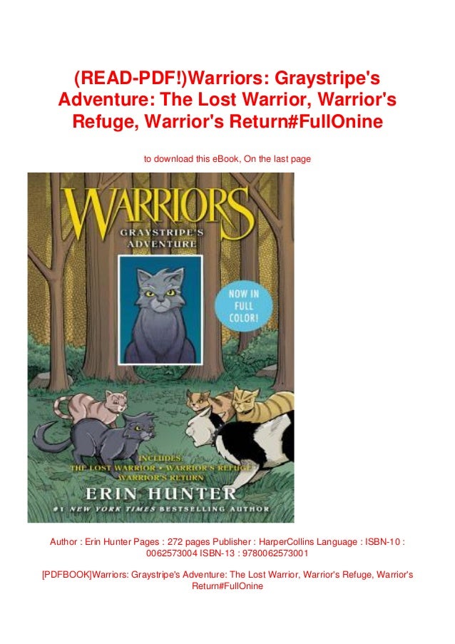 Read Pdf Warriors Graystripe S Adventure The Lost Warrior Warrio