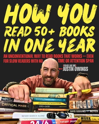 How to Read 50+ Books Per Year Even If You're a Slow Reader