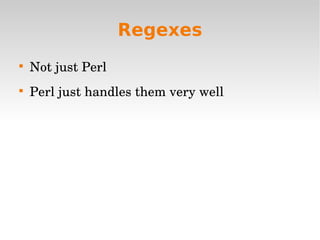 Readable Perl