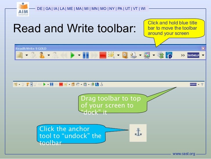 Read and write 9 gold