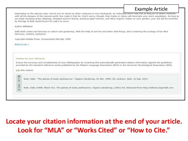 Read A Periodical Source Citation Read A Periodical Source Citation