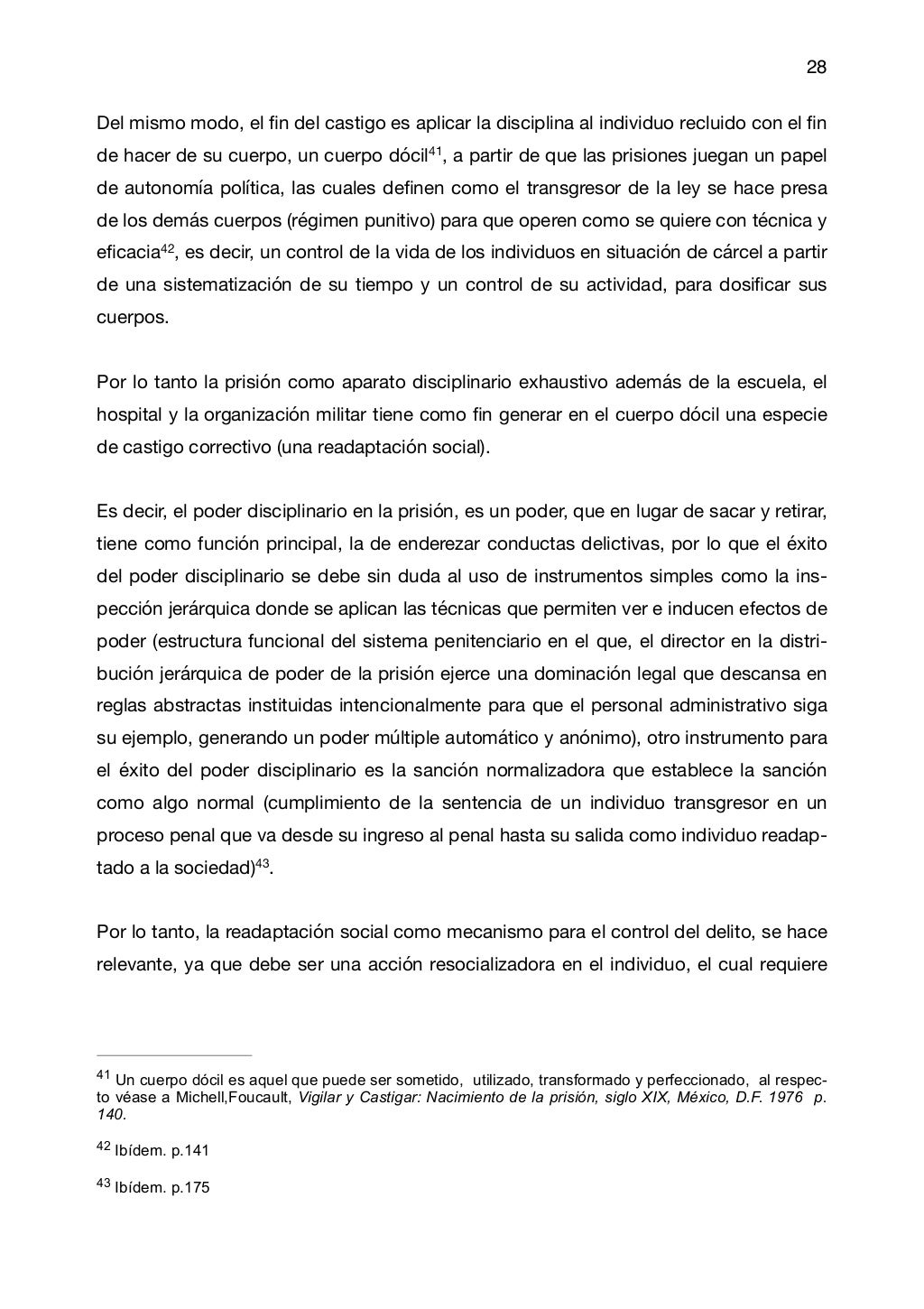 Readaptación social, un recurso legitimador de la clase dominante en… Readaptación social, un recurso legitimador de la clase dominante en…