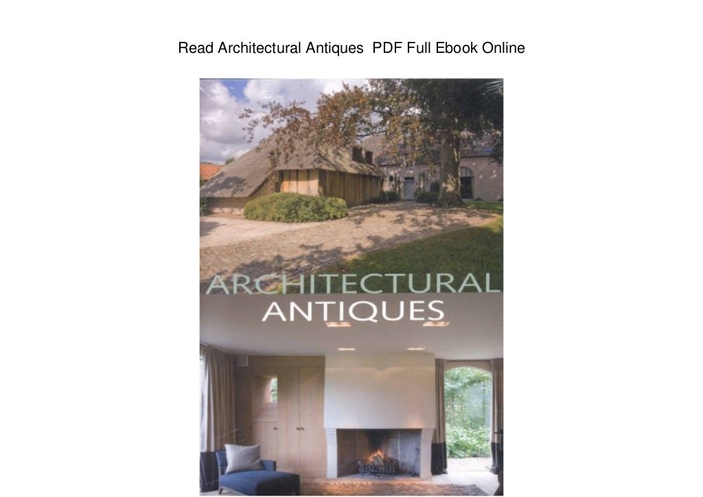 Read Architectural Antiques PDF Full Ebook Online