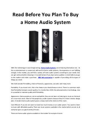 music system buy