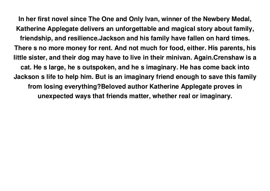 Read crenshaw full e book online