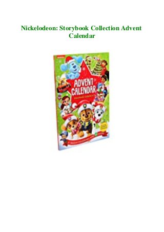 Nickelodeon: Storybook Collection Advent
Calendar
 