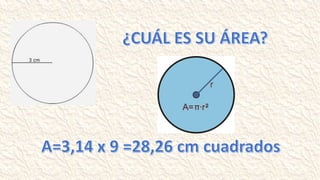 áRea del círculo