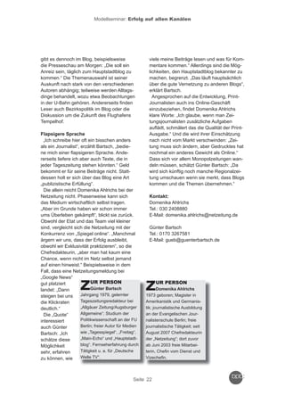 Reader zum Crossmedia-Modellseminar