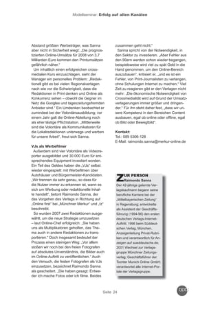 Reader zum Crossmedia-Modellseminar