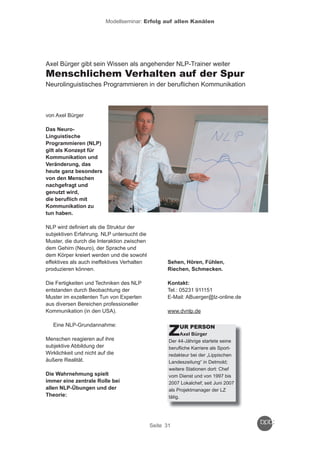 Reader zum Crossmedia-Modellseminar