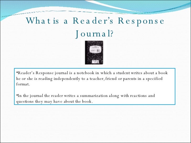 Reader’s Response Journal