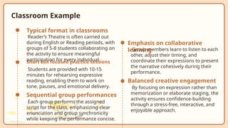 Reader Participation Reader’s Theatre with Definition & Process | PPTX