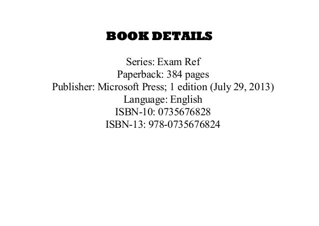 Pdf Exam Ref 70 483 Programming In C - 