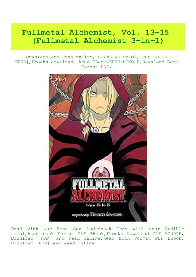 Read Fullmetal Alchemist Vol 13 15 Fullmetal Alchemist 3 In 1