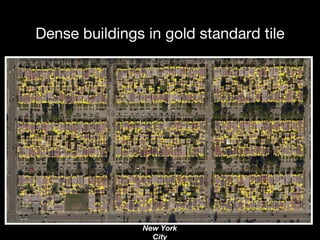 Dense buildings in gold standard tile
New York
City
 