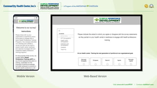 Mobile Version Web-Based Version
 