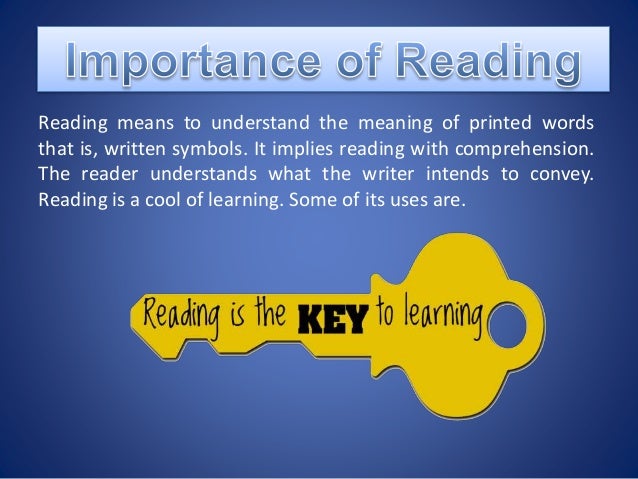 read meaning in english