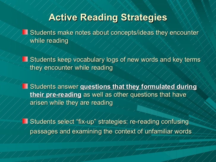 Reading Across The Curriculum
