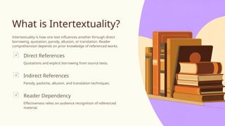 Direct Intertextuality Reading-and-Writing-Skills.pptxasjhajshjshja | PPTX