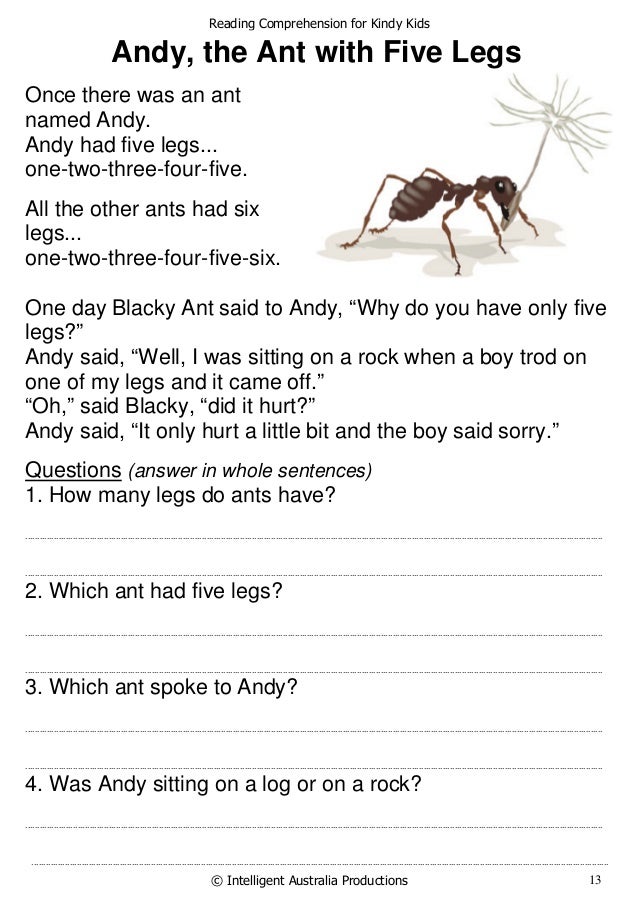 Reading comprehension-for-kindy-kids