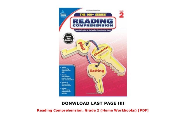Reading Comprehension Grade 2 Home Workbooks Pdf