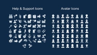 Help & Support Icons Avatar Icons
 