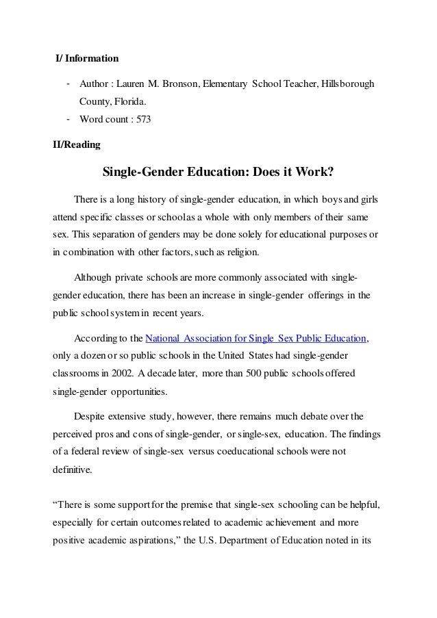 Pros And Cons Of Single Sex Classrooms The Disadvantages Of Single Gender Education Schools