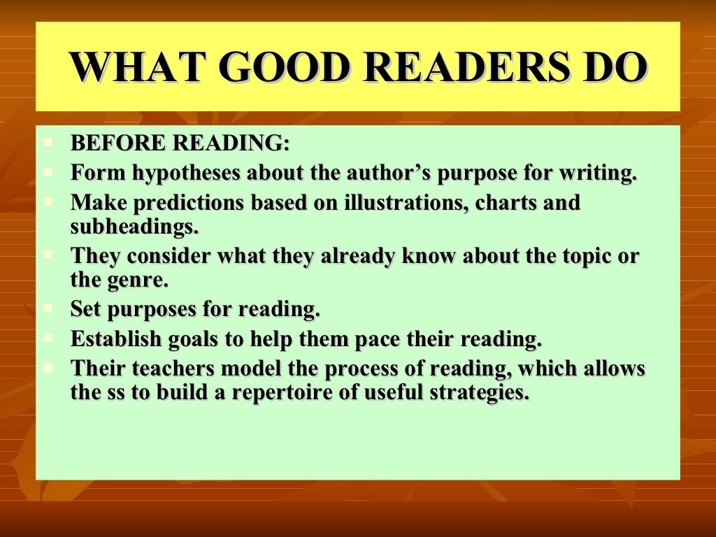 simple definition of reading skills