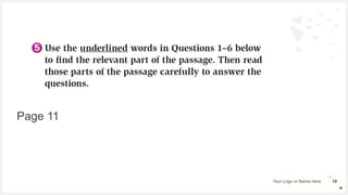 Your Logo or Name Here
Page 11
19
 
