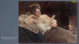 Albert Ritzberger Reading Reading 1 Artworks about books and readers | PPSX