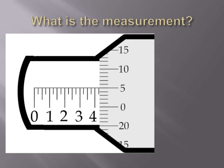 Reading a micrometer