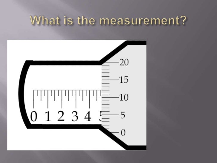 Reading a micrometer