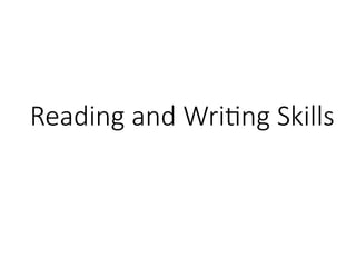 Reading and Writing skills -WPS Office.pptx
