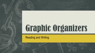 Graphic Organizers
Reading and Writing
 