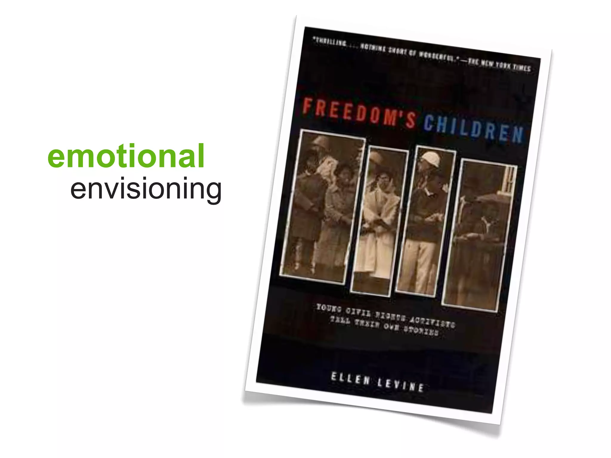 emotional
 envisioning
 