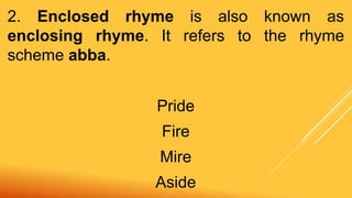 Reading and writing poetry | PPTX