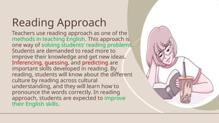 Reading Approach Ativity READING APPROACH and definition of Literature | PPTX